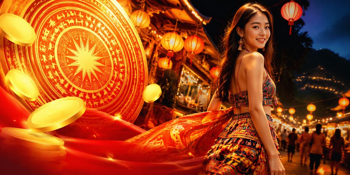 Cảnh quay casino hiện đại với ánh đèn neon và nền tảng công nghệ cao